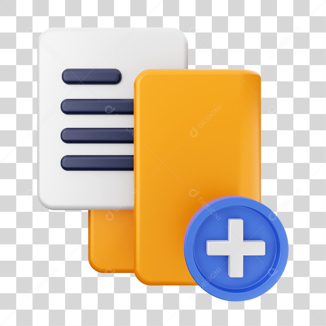 Pasta de Arquivos PNG Transparente