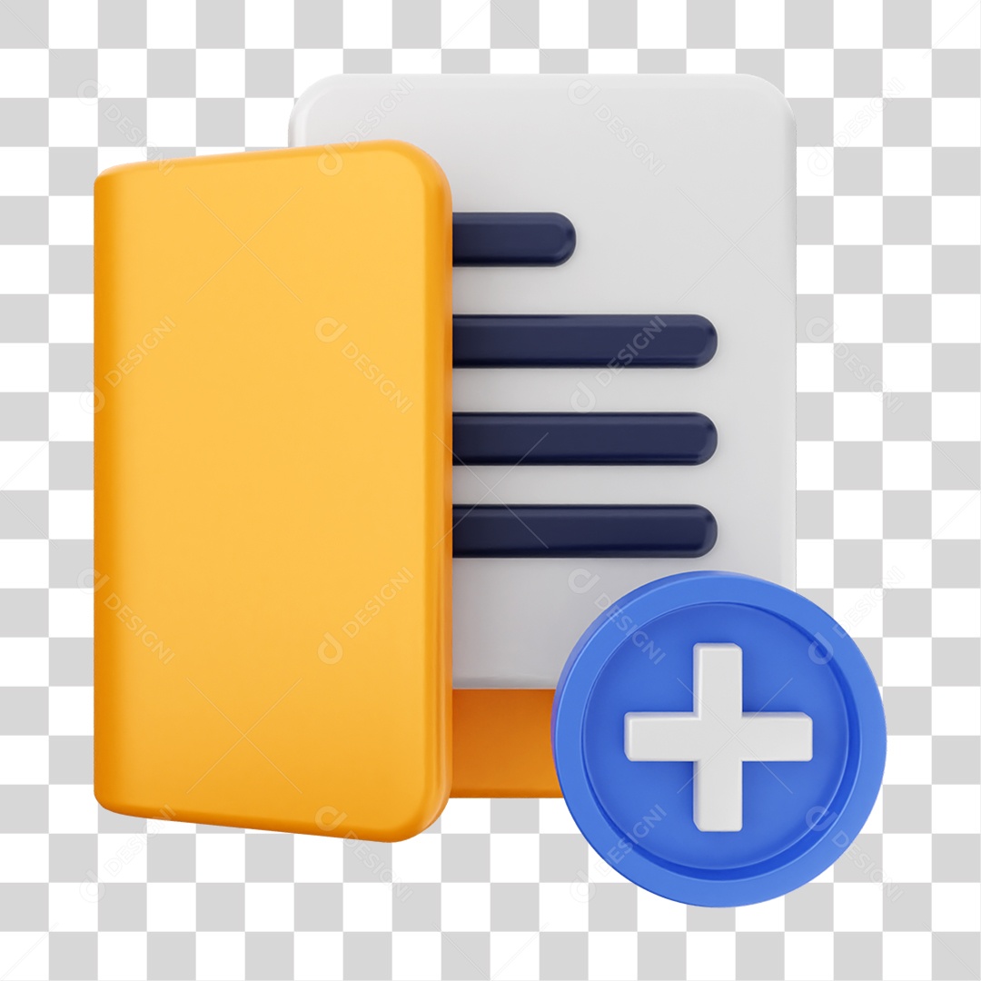 Pasta de Arquivos PNG Transparente