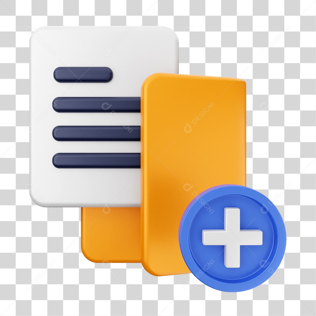 Pasta de Arquivos PNG Transparente