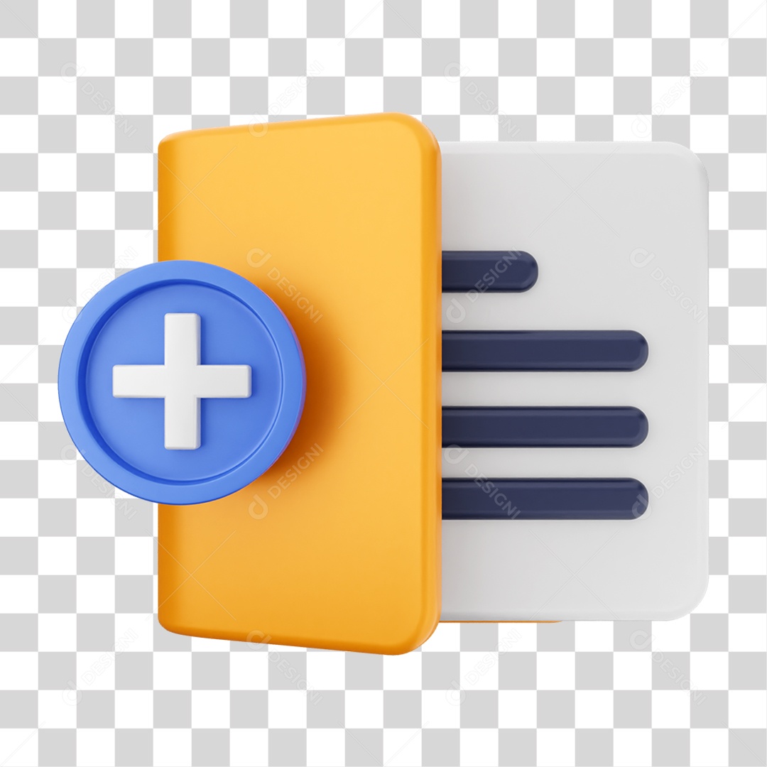 Pasta de Arquivos PNG Transparente