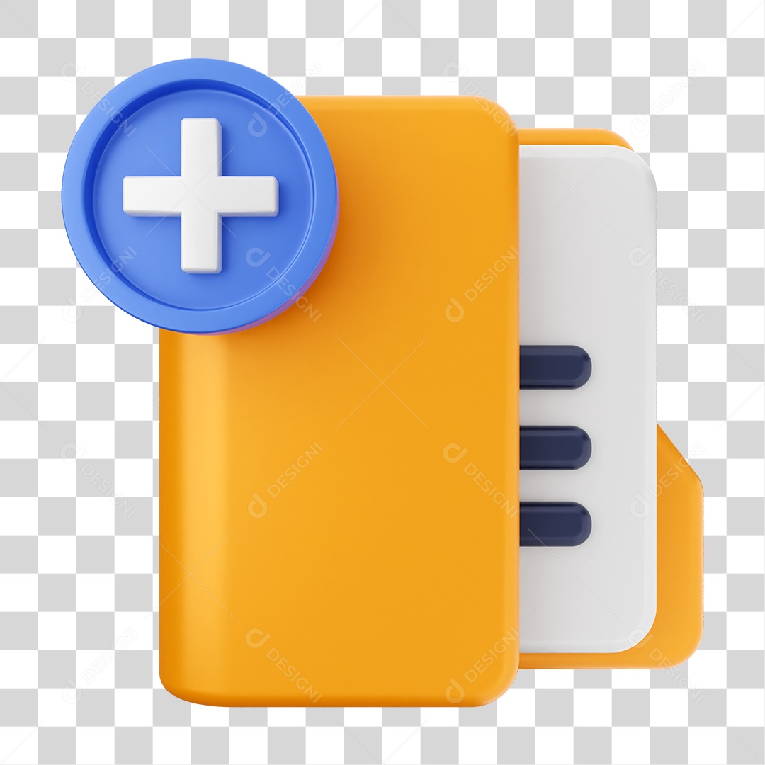 Pasta de Arquivos PNG Transparente