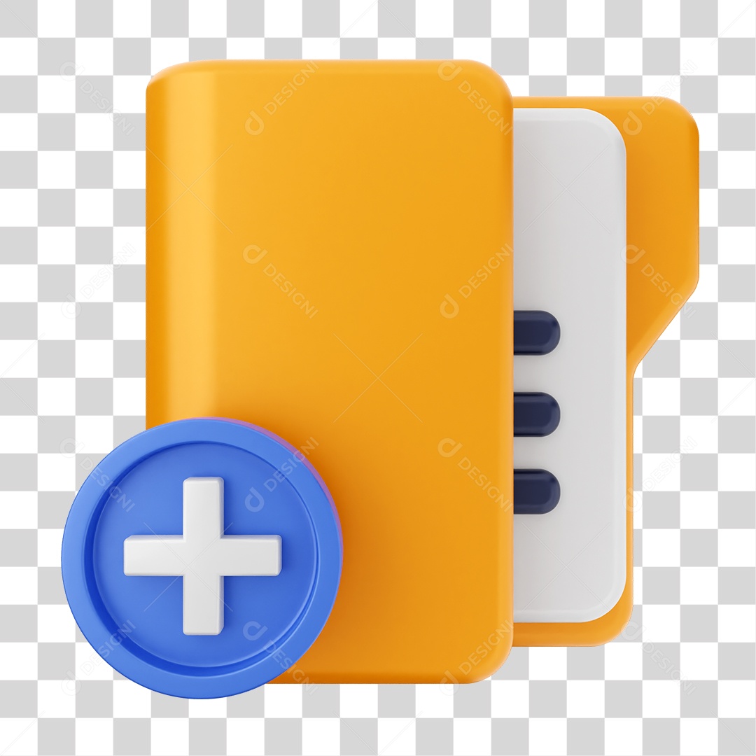 Pasta de Arquivos PNG Transparente