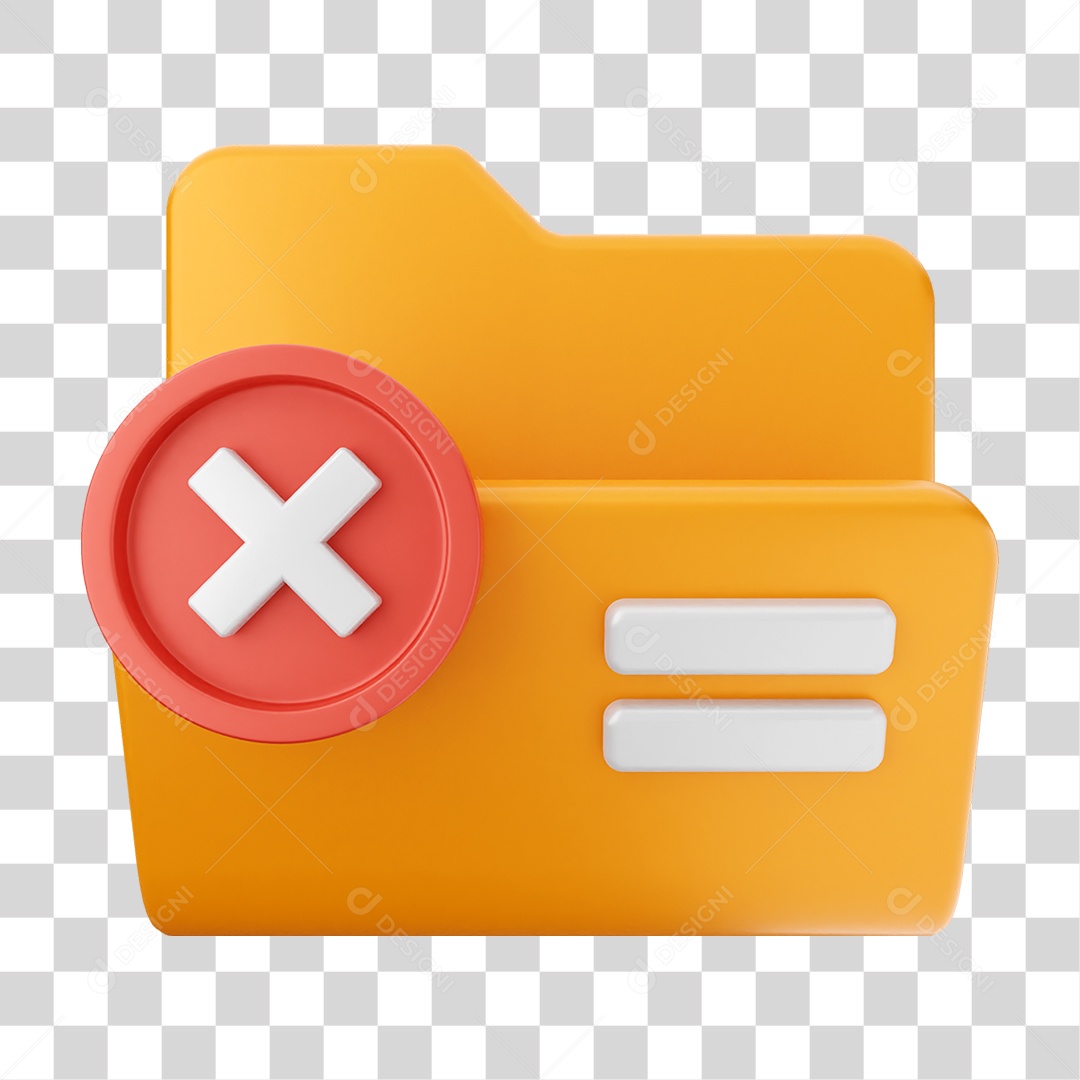 Pasta de Arquivos PNG Transparente