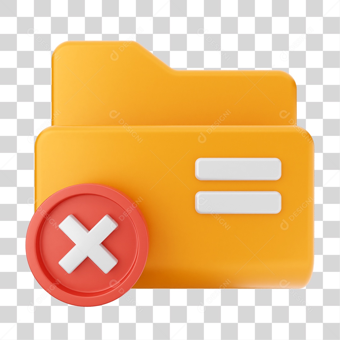 Pasta de Arquivos PNG Transparente