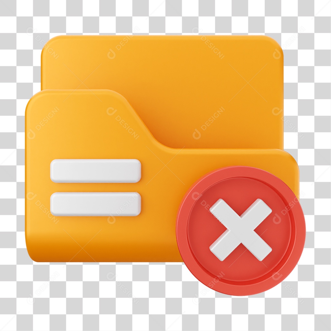 Pasta de Arquivos PNG Transparente
