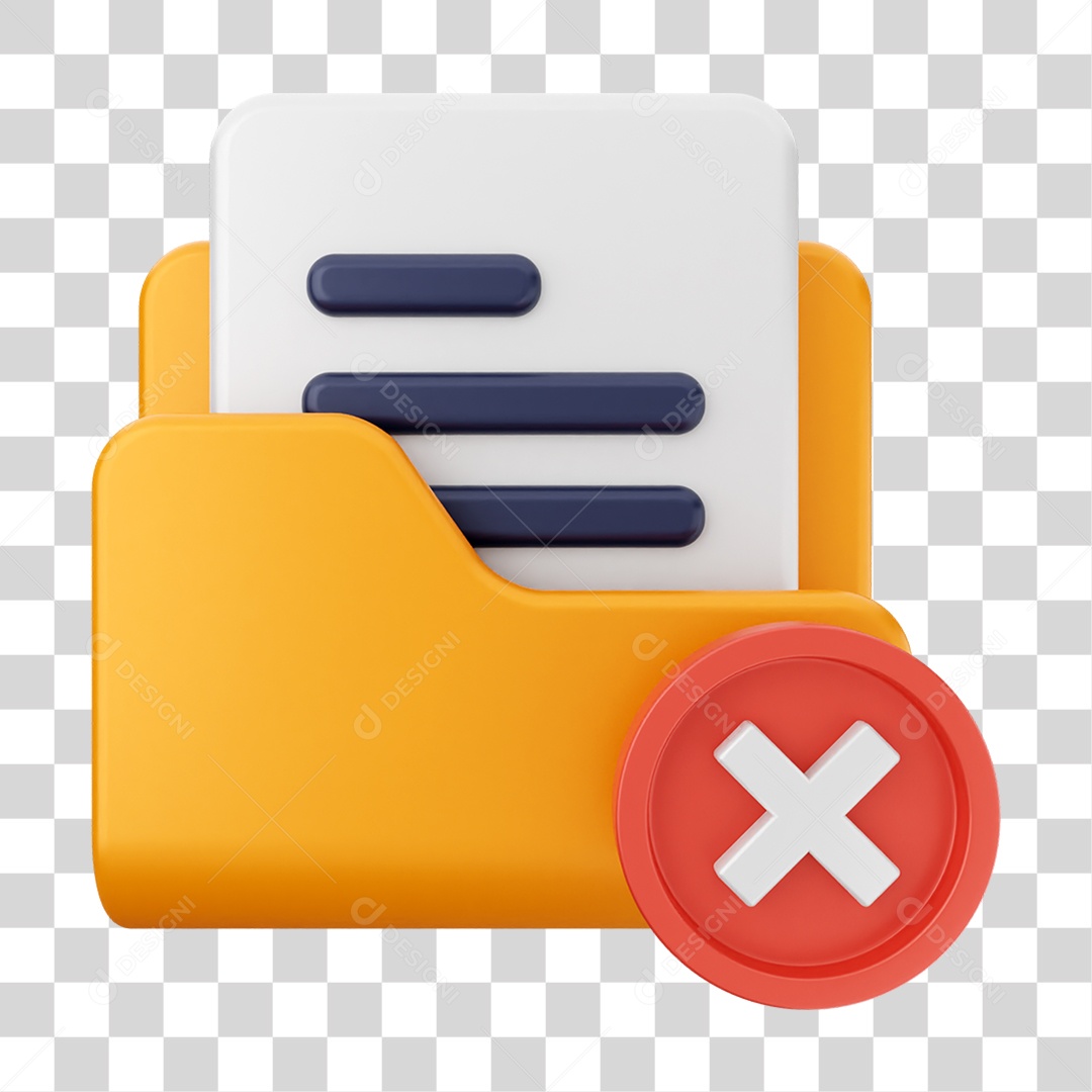 Pasta de Arquivos PNG Transparente
