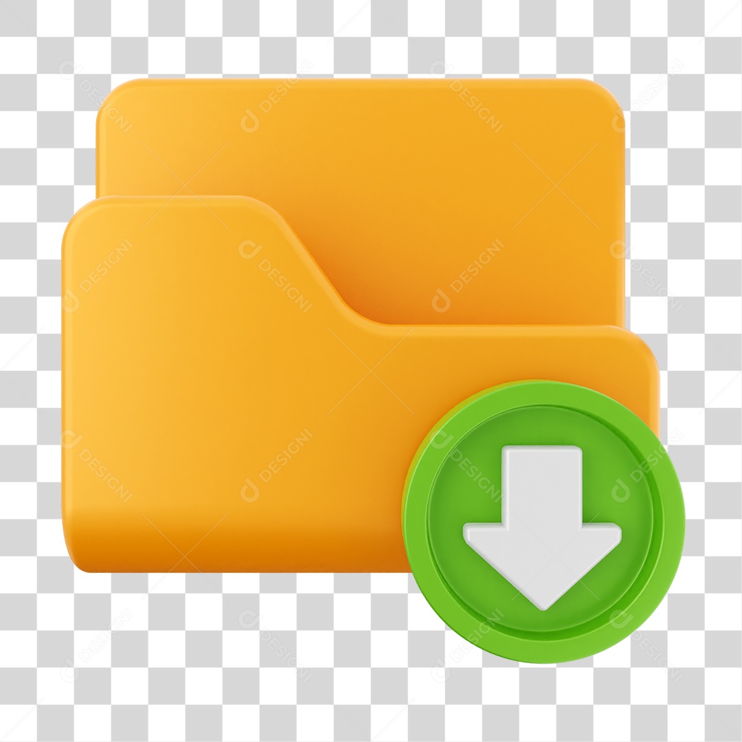 Pasta de Arquivos PNG Transparente