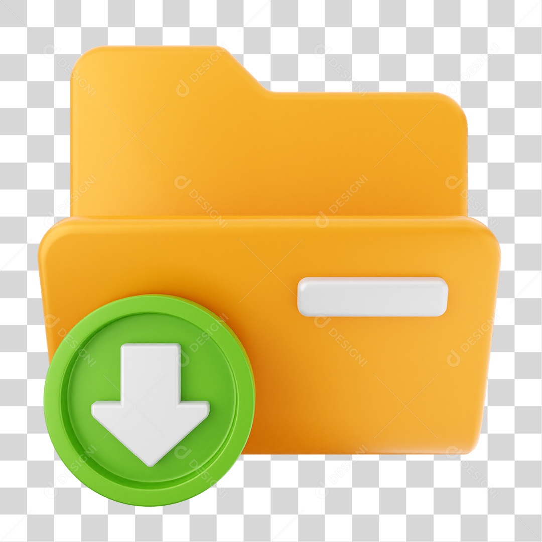 Pasta de Arquivos PNG Transparente