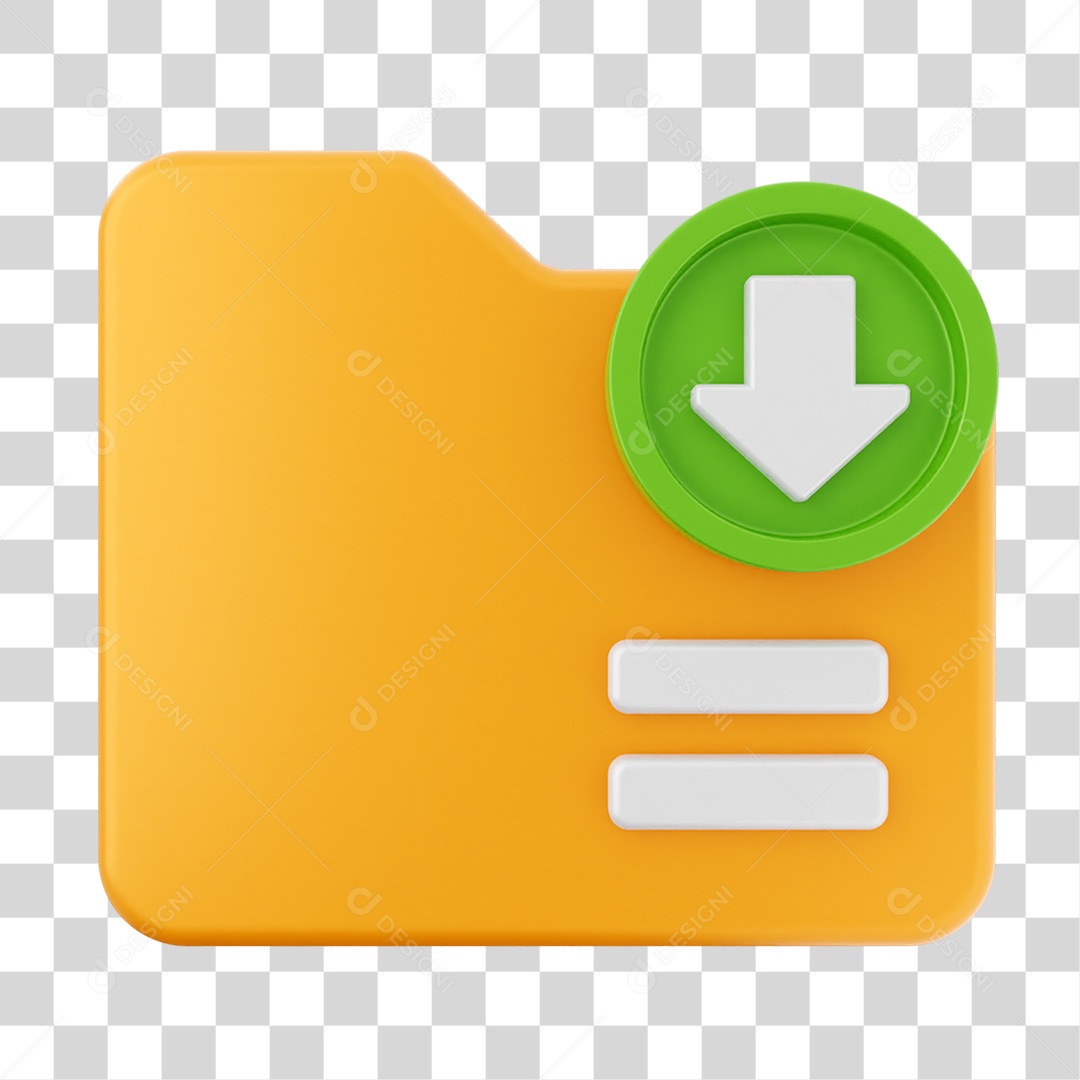 Pasta de Arquivos PNG Transparente