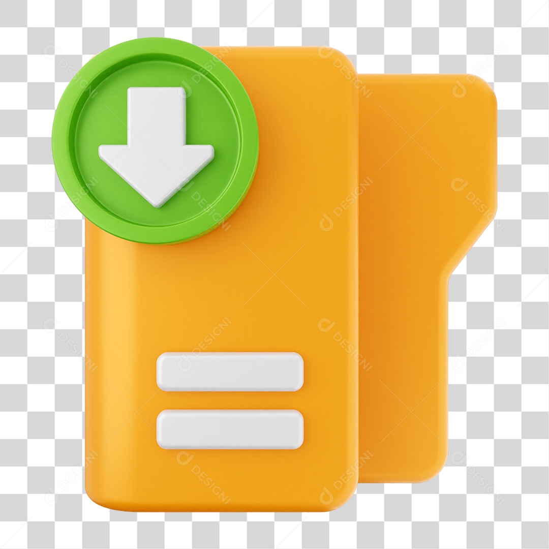 Pasta de Arquivos PNG Transparente