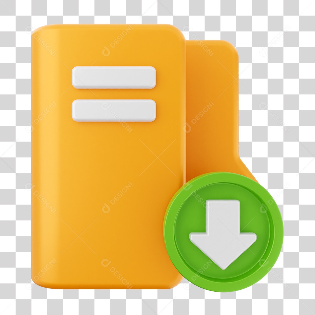 Pasta de Arquivos PNG Transparente