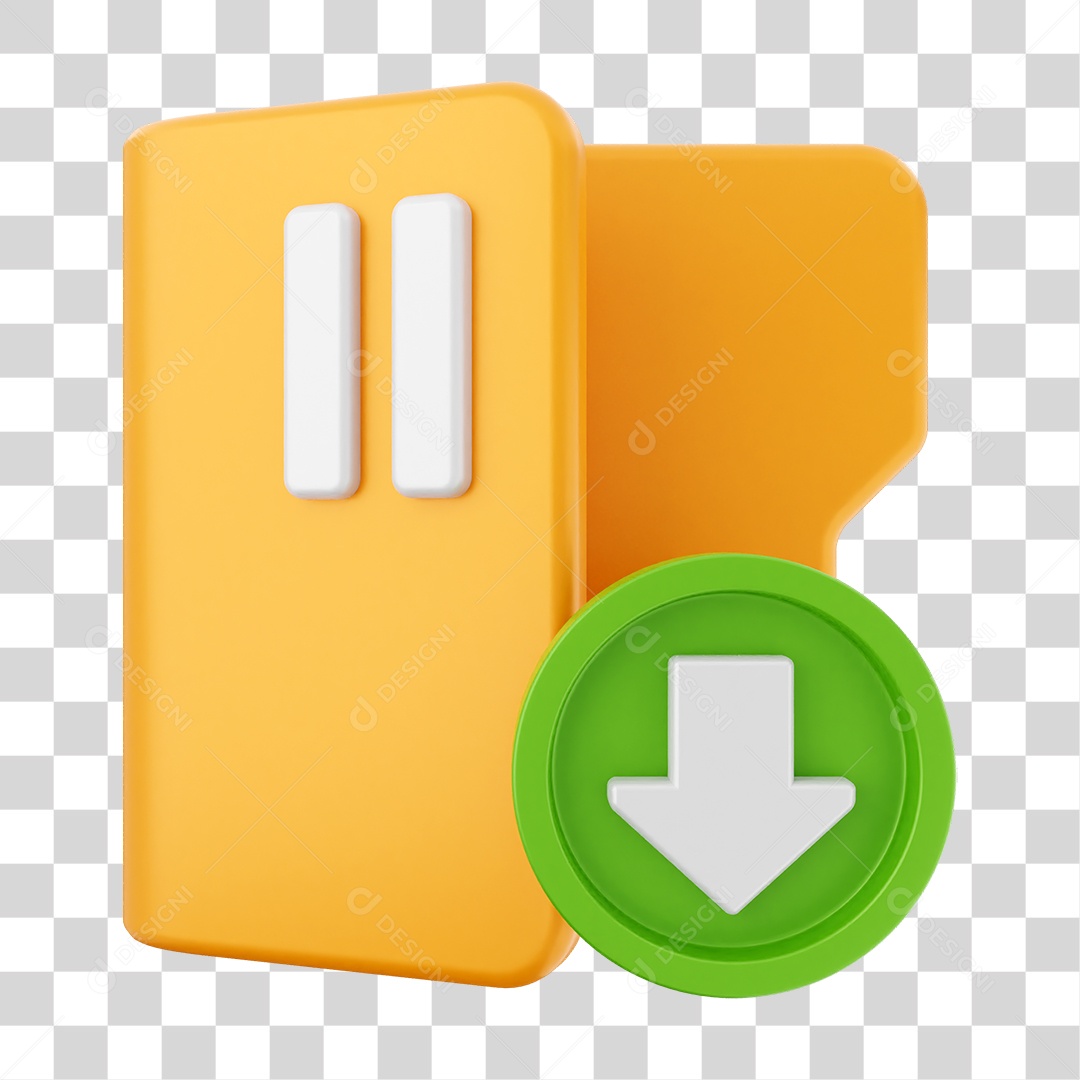 Pasta de Arquivos PNG Transparente