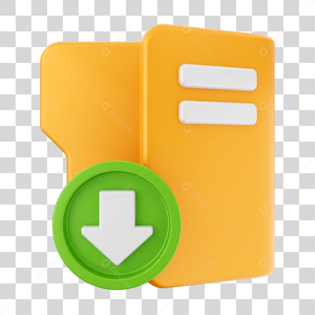 Pasta de Arquivos PNG Transparente