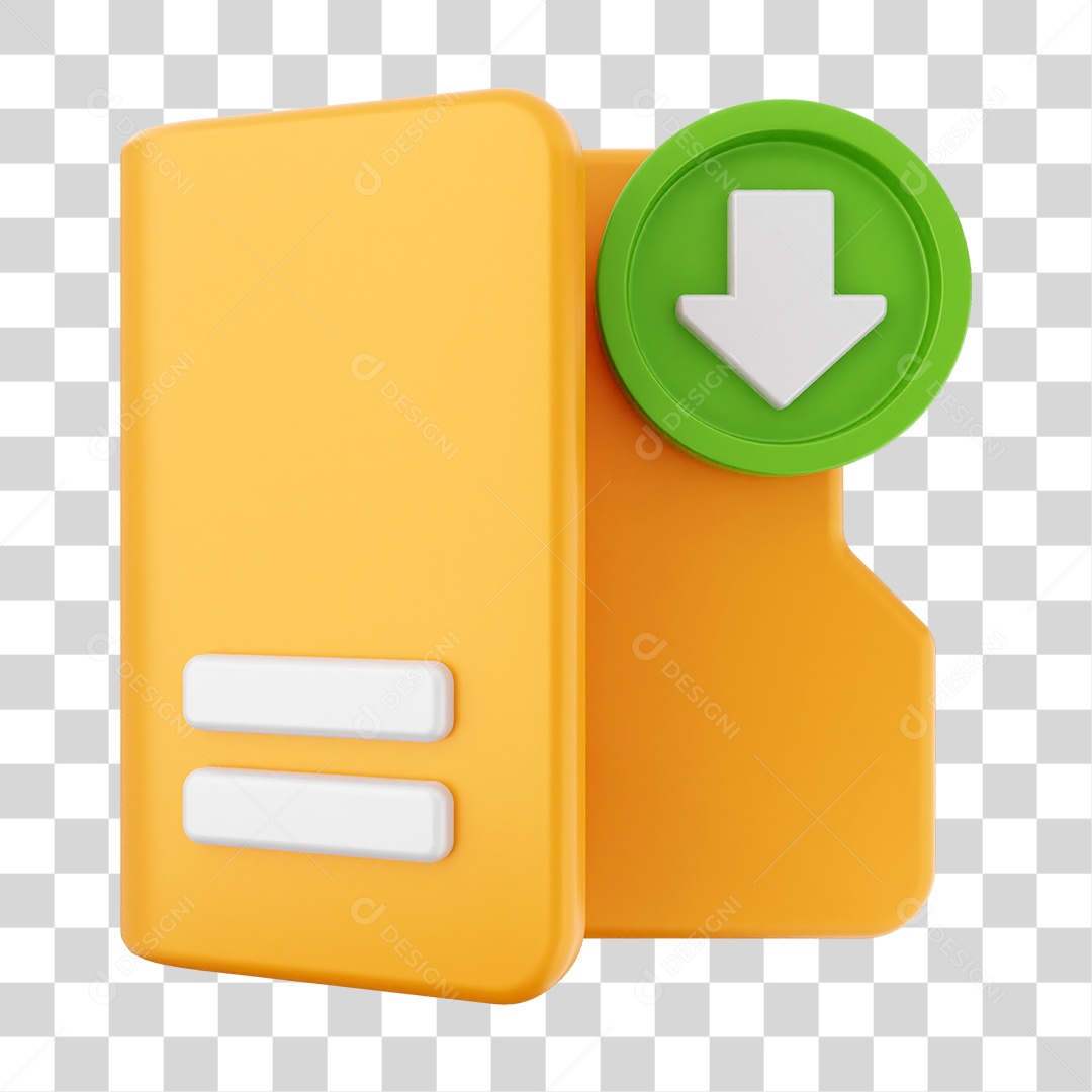 Pasta de Arquivos PNG Transparente