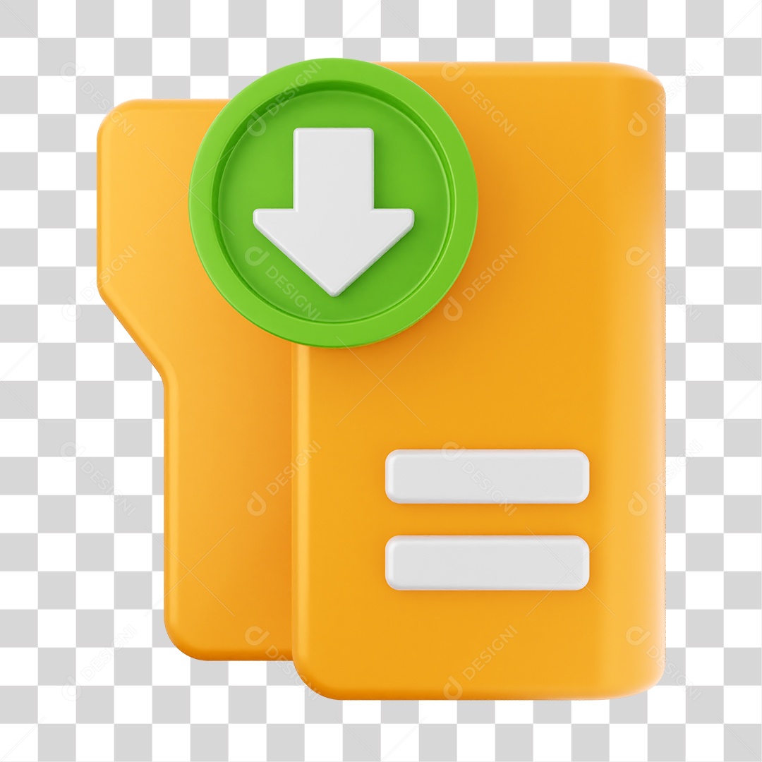 Pasta de Arquivos PNG Transparente