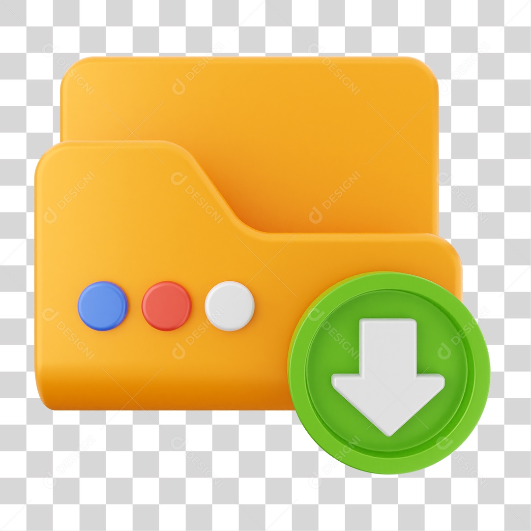 Pasta de Arquivos PNG Transparente