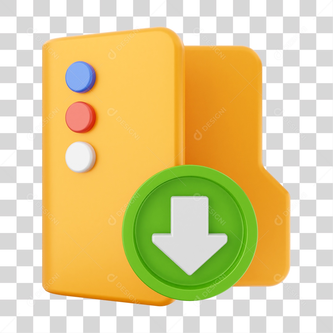 Pasta de Arquivos PNG Transparente