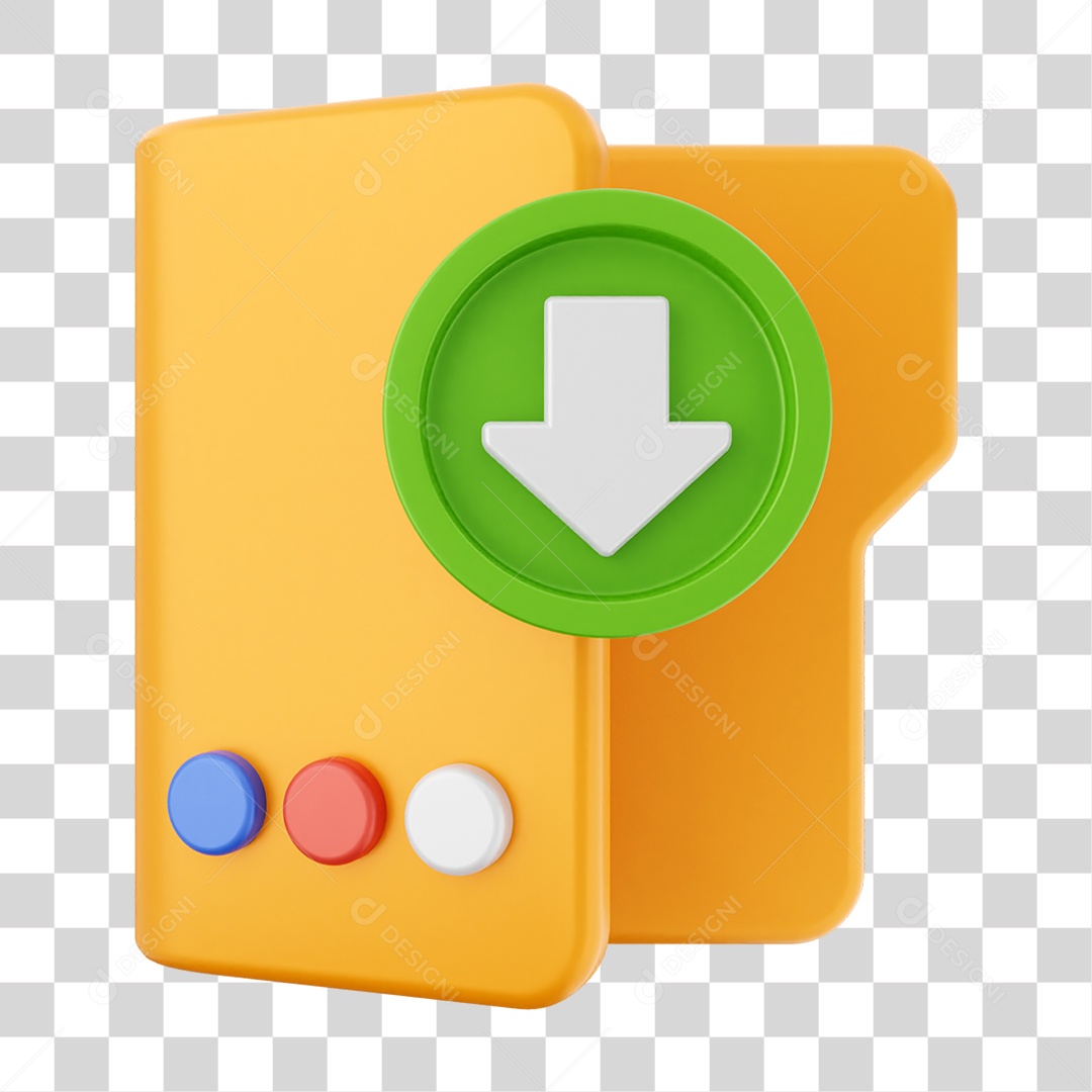 Pasta de Arquivos PNG Transparente