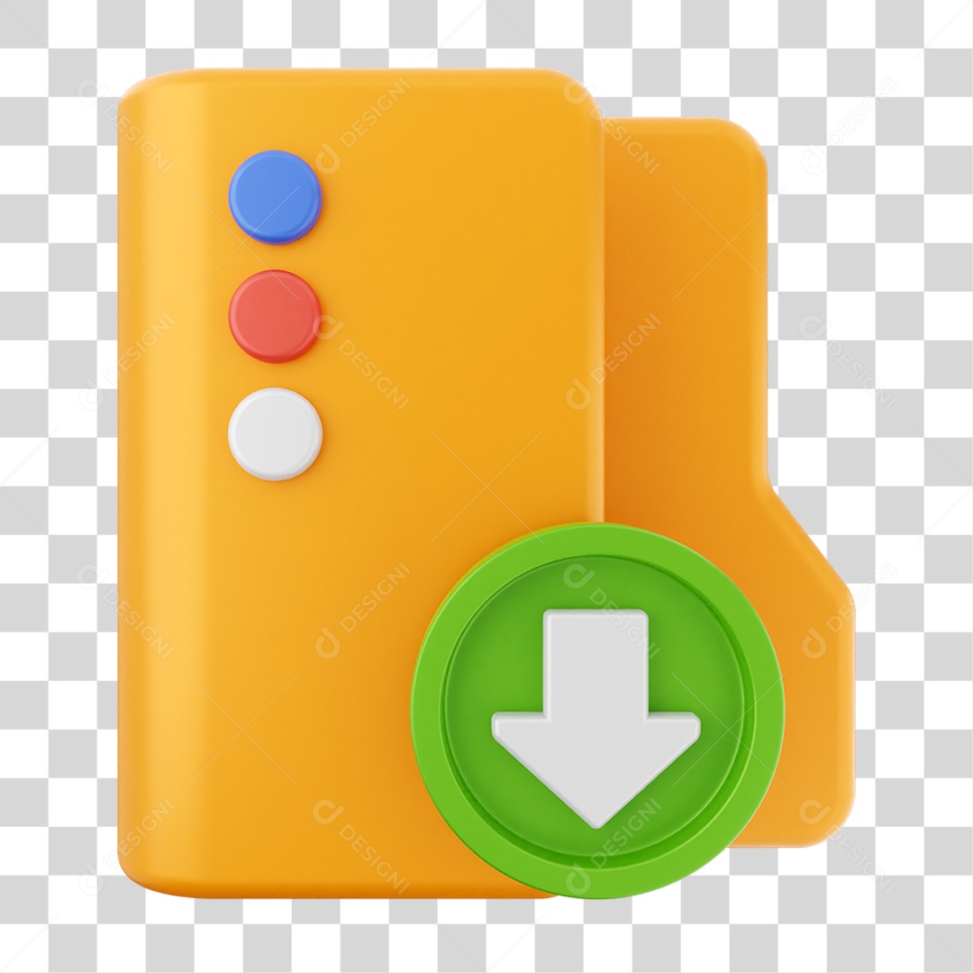 Pasta de Arquivos PNG Transparente