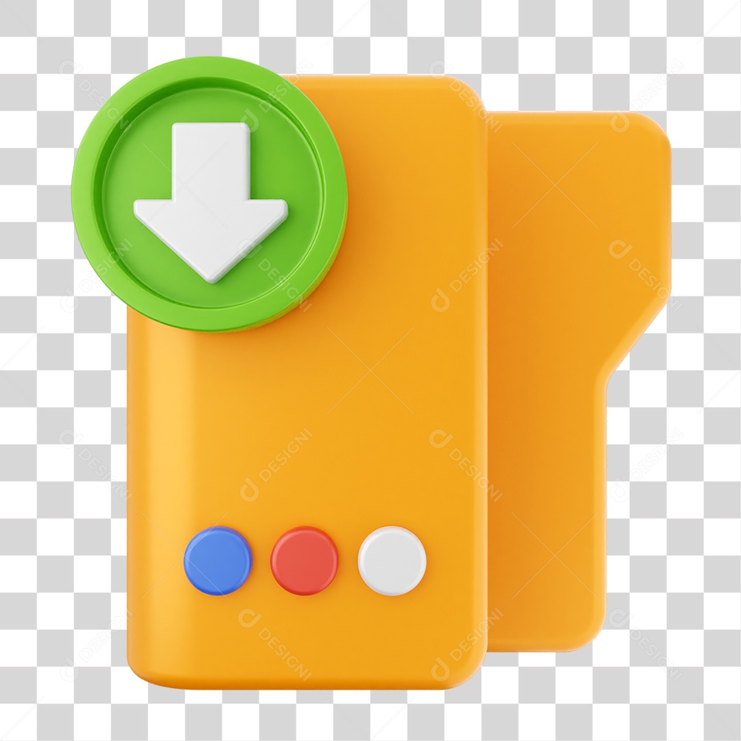 Pasta de Arquivos PNG Transparente