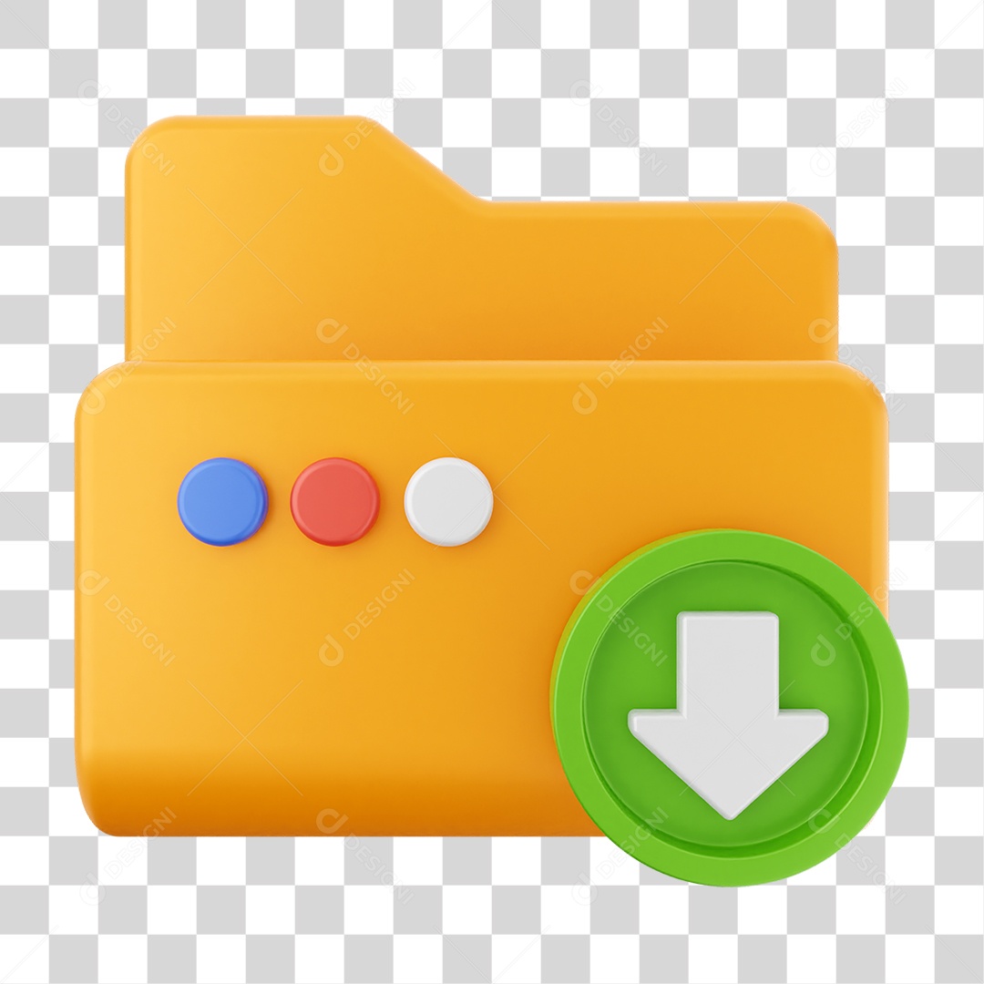 Pasta de Arquivos PNG Transparente