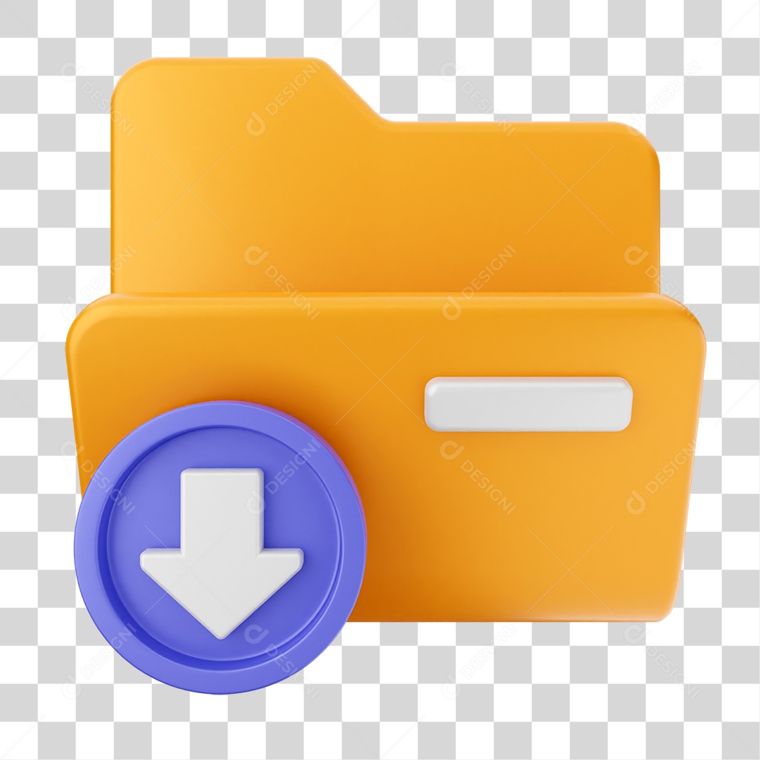 Pasta de Arquivos PNG Transparente