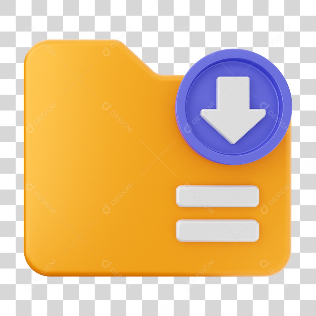 Pasta de Arquivos PNG Transparente