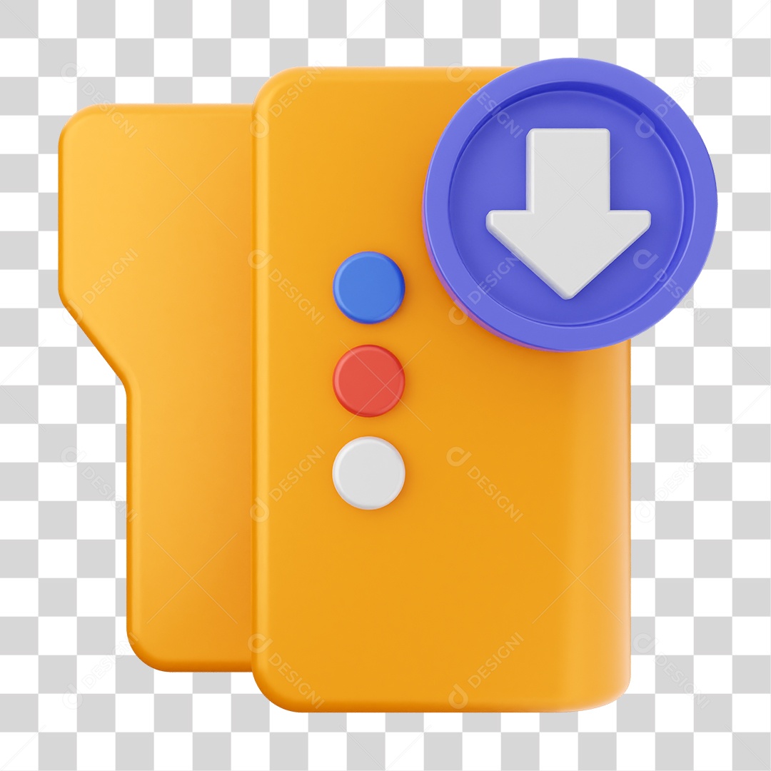 Pasta de Arquivos PNG Transparente