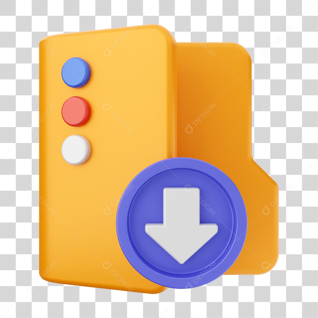 Pasta de Arquivos PNG Transparente