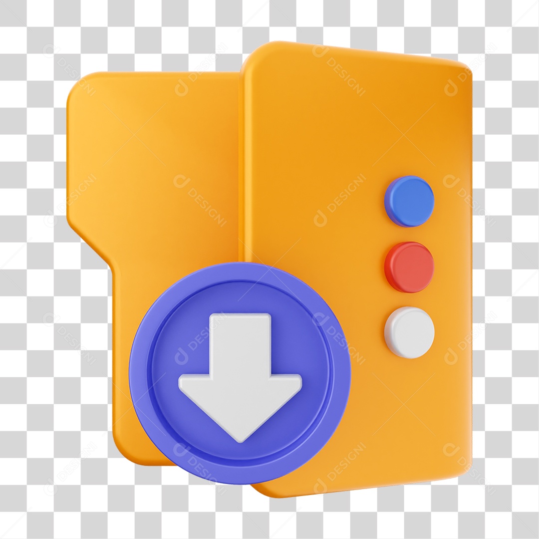 Pasta de Arquivos PNG Transparente