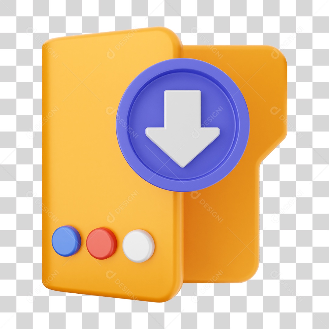 Pasta de Arquivos PNG Transparente