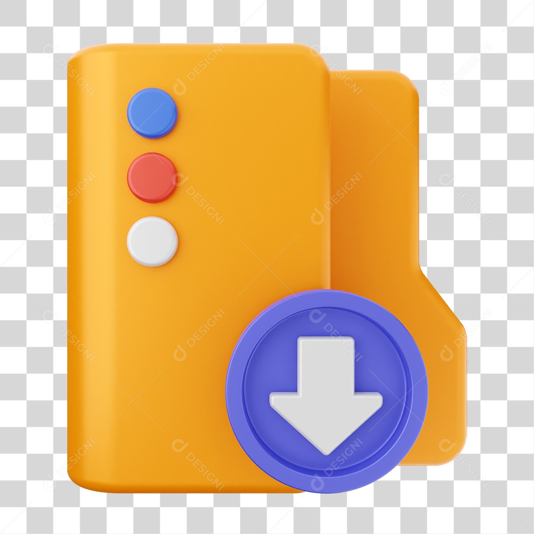 Pasta de Arquivos PNG Transparente