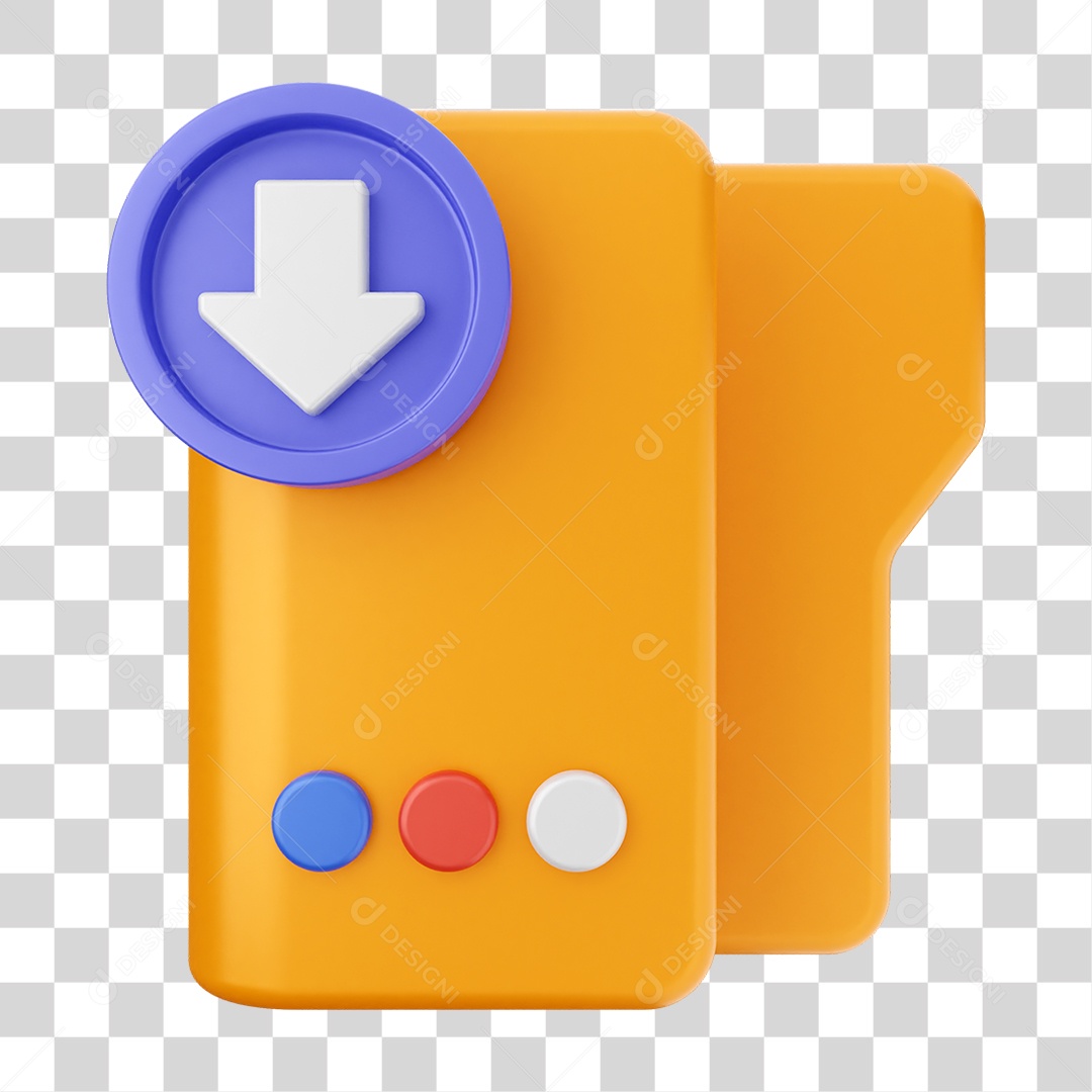 Pasta de Arquivos PNG Transparente