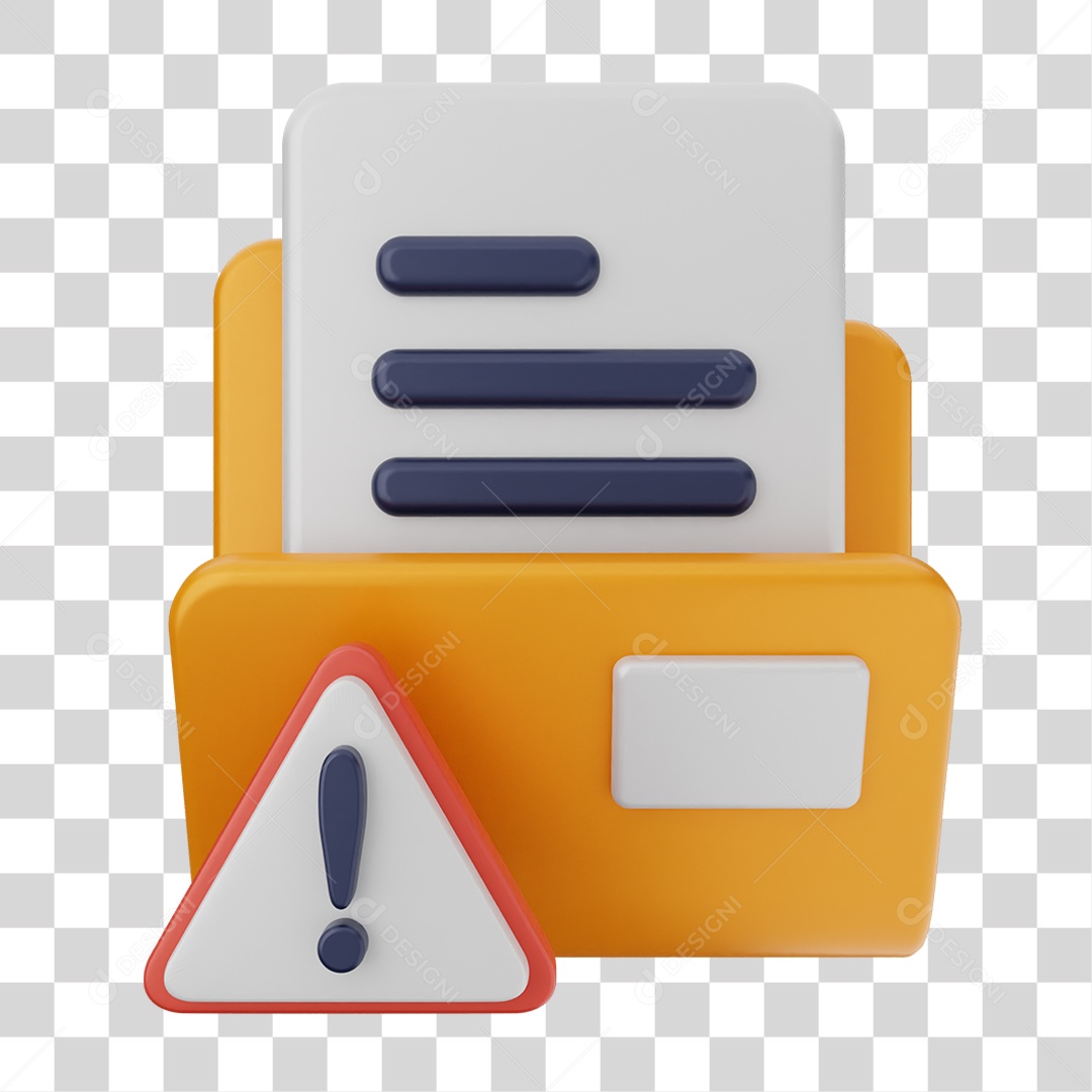 Pasta de Arquivos PNG Transparente