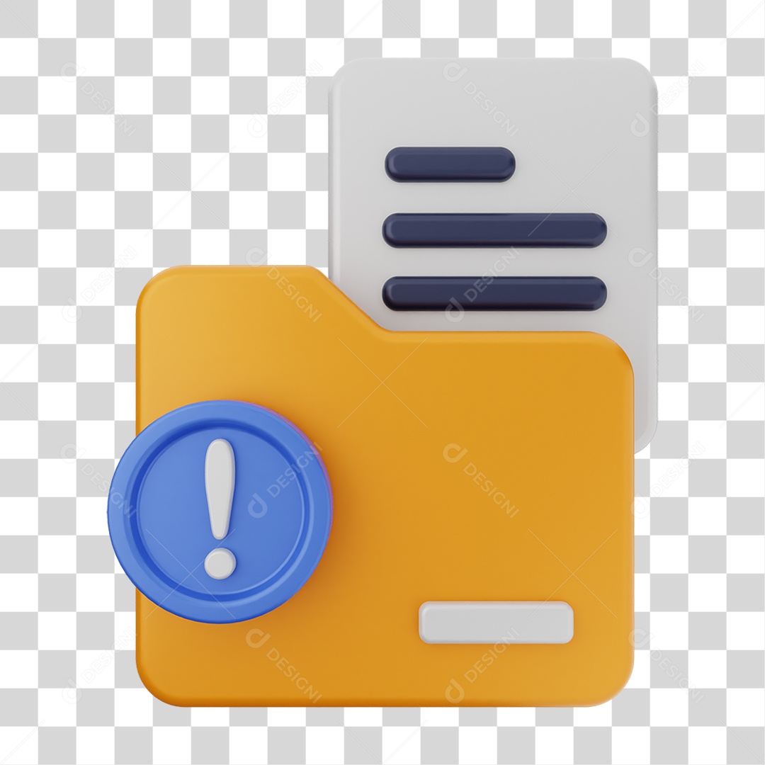 Pasta de Arquivos PNG Transparente