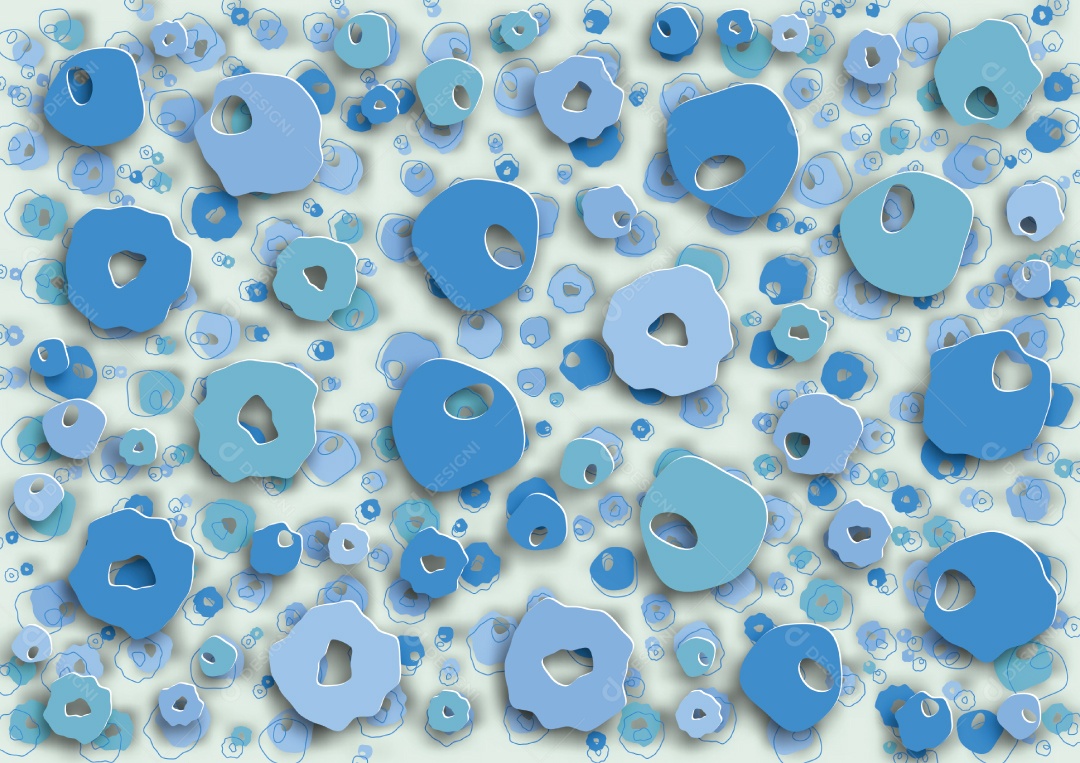 Background de Cortes de Papel Ilustração Vetor EPS