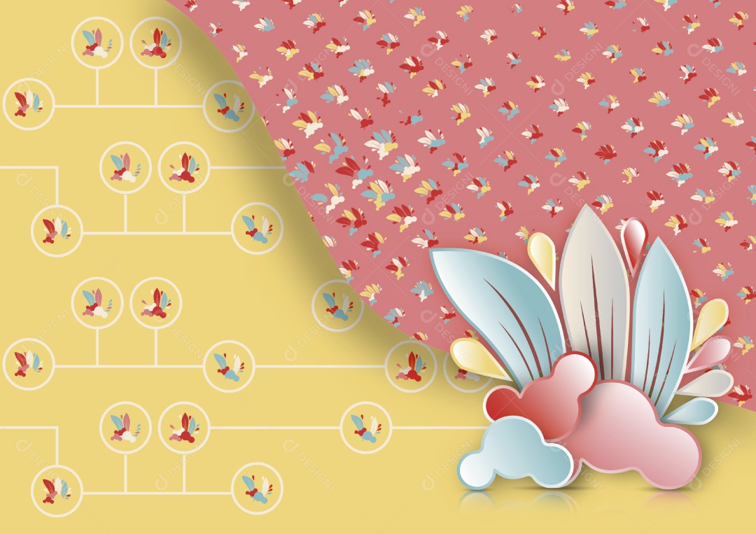 Background Abstrato Ilustração Vetor EPS