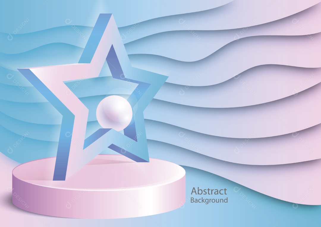 Background Abstrato Ilustração Vetor EPS