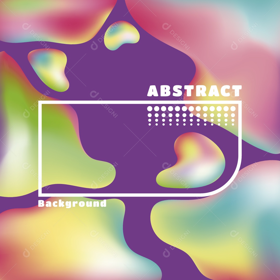 Background Fluido Abstrato Ilustração Vetor EPS