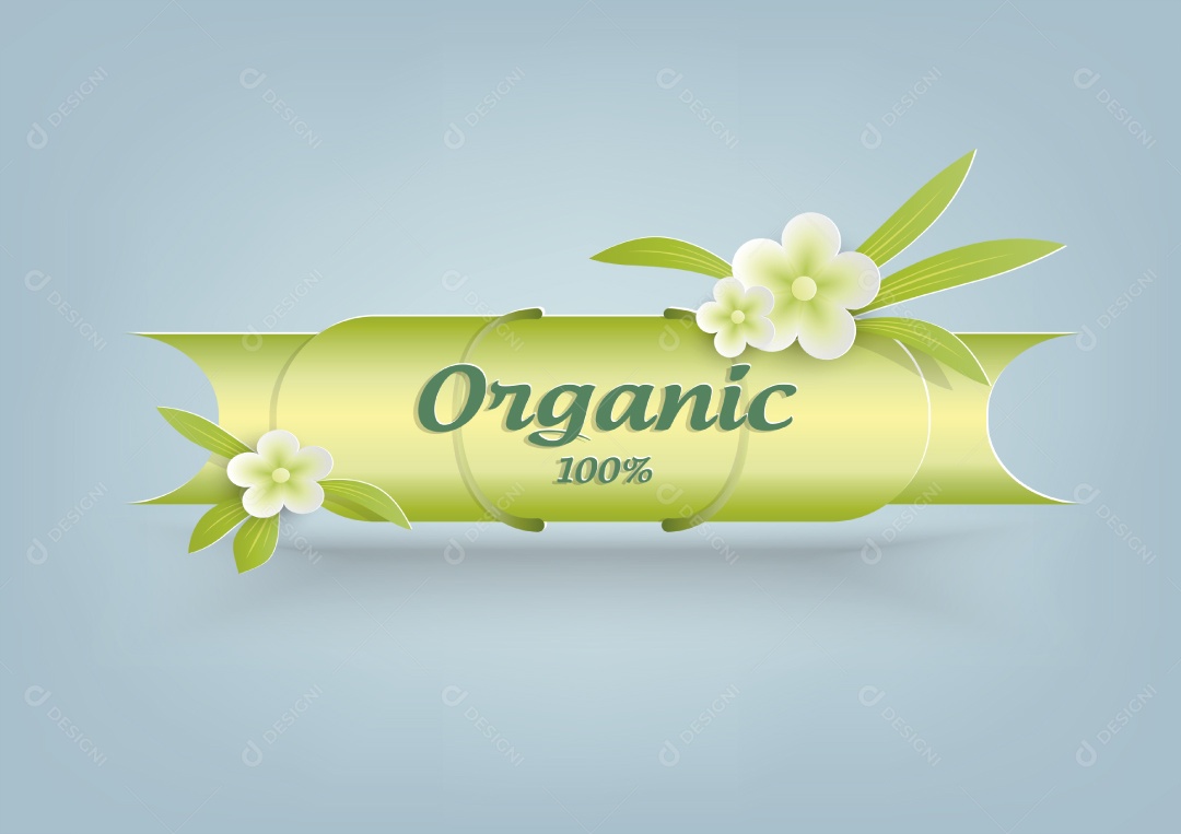 Background Orgânico Ilustração Vetor EPS