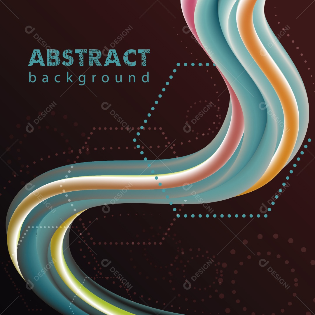 Background Abstrato Ilustração Vetor EPS