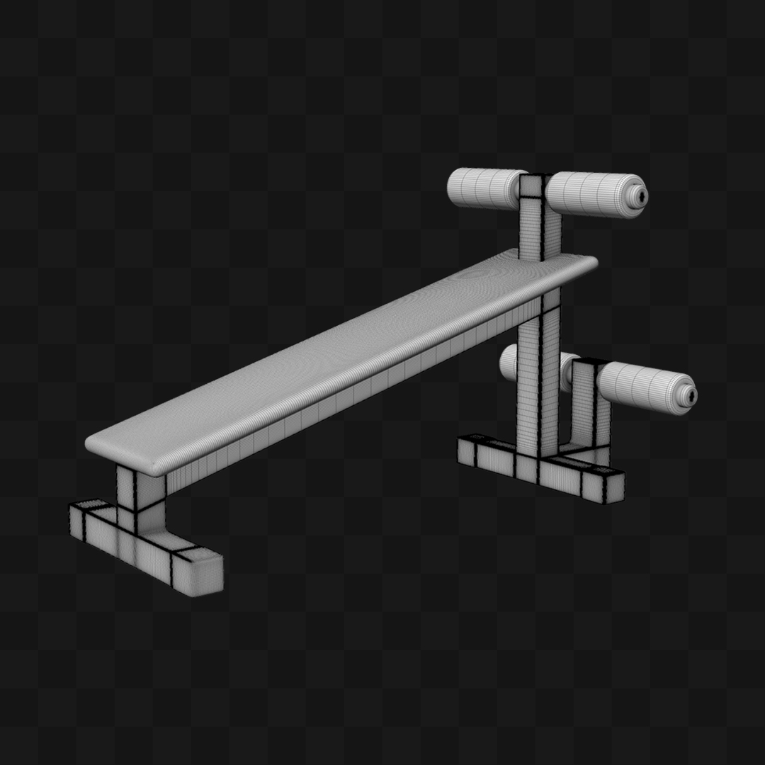 Aparelho Para Abdominal - Modelo 3D