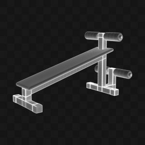 Aparelho Para Abdominal - Modelo 3D