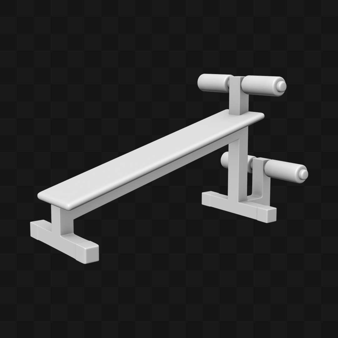 Aparelho Para Abdominal - Modelo 3D