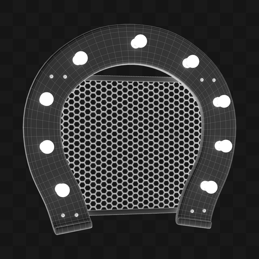 Painel Ferradura - Modelo 3D