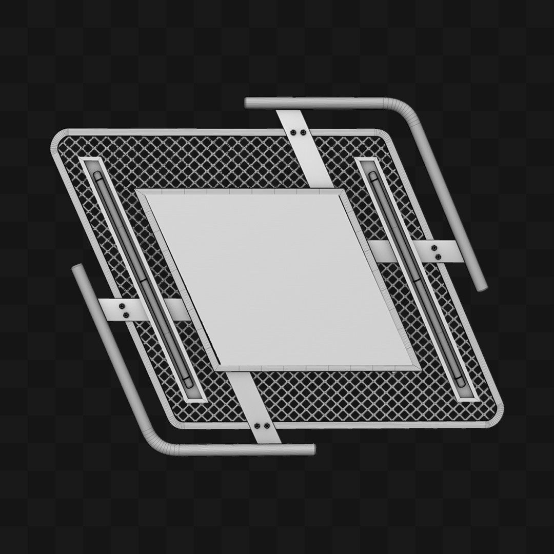 Painel Neon - Modelo 3D