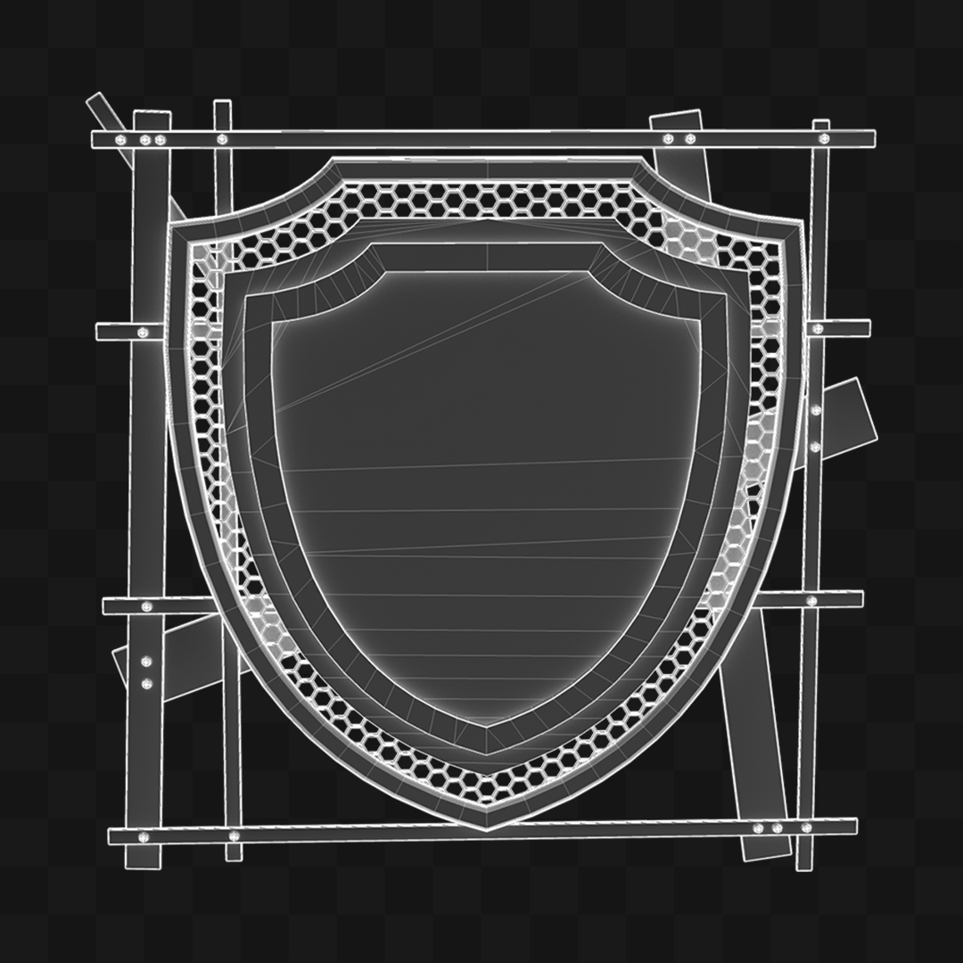 Painel Perfurado - Modelo 3D