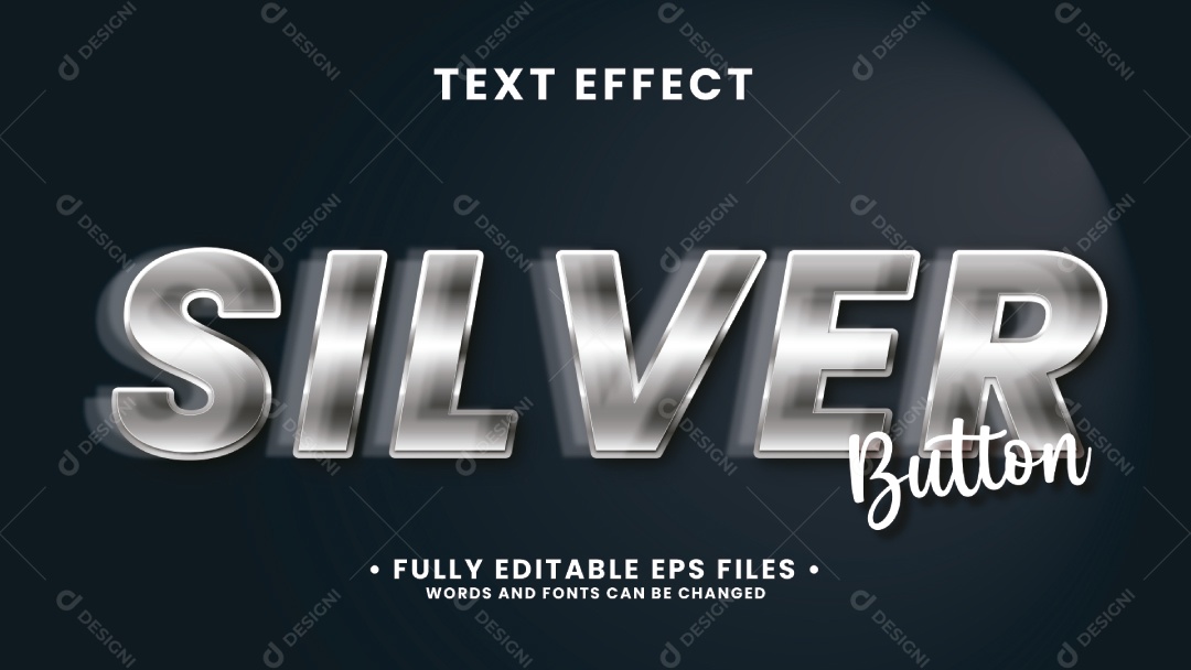 Efeito de Texto Ilustração Vetor EPS Editável