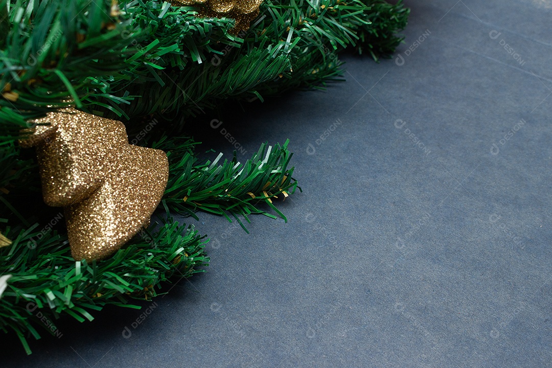 Decoração em árvore natalina