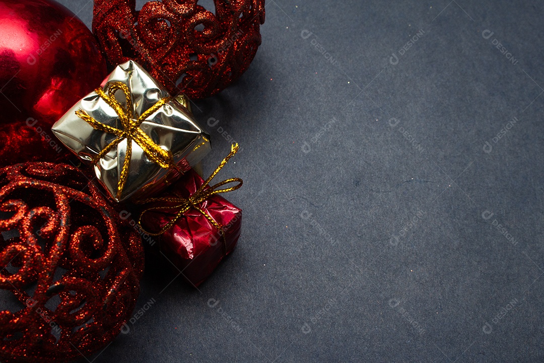 Decoração para enfeites natalinos